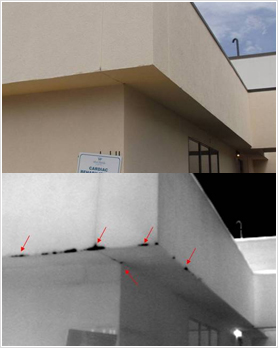 Moisture in an Exterior Insulation and Finish System (EIFS) wall