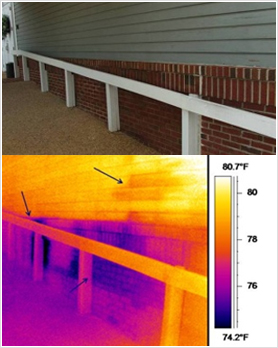 Moisture in Exterior Wall